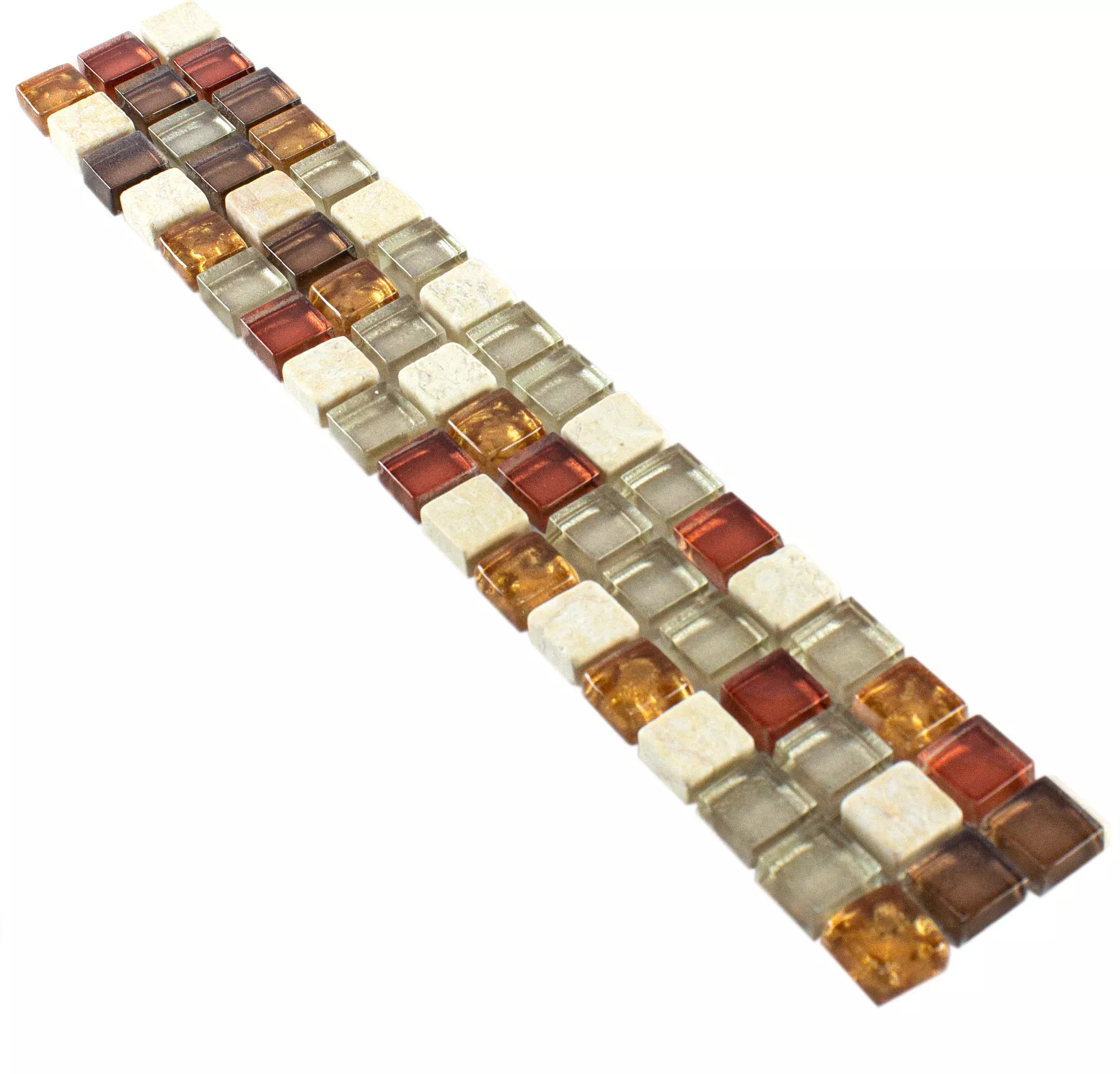 Glass Natural Stone Border Sparta Cream Bronze Gold Glass Natural Stone Border Sparta Cream Bronze Gold
