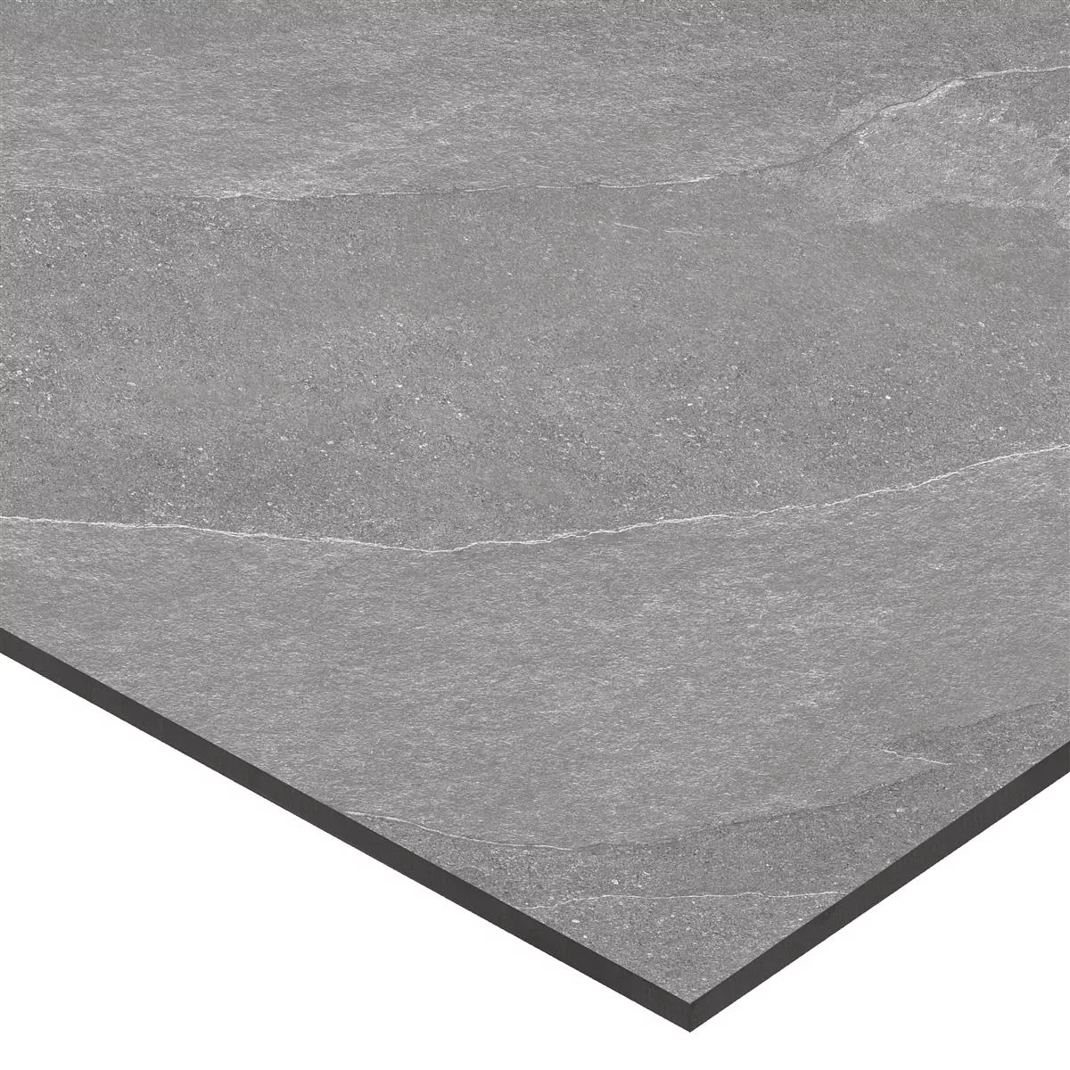 Sample Floor Tiles Memphis Stone Optic R10/B Anthracite 60x60cm