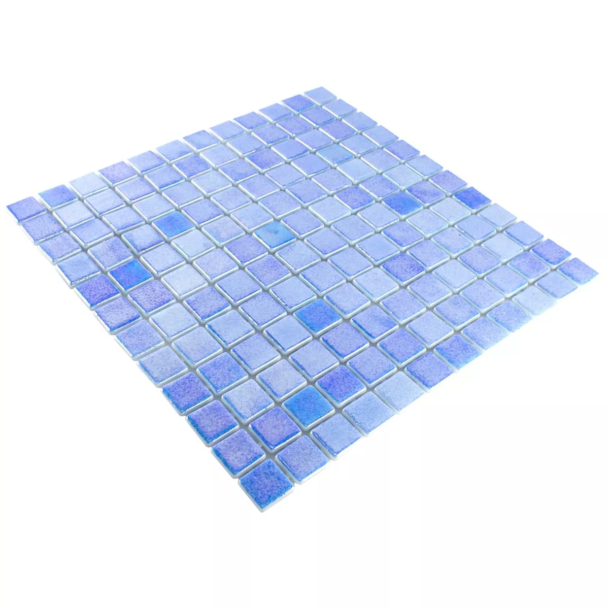 Mønster fra Glass Svømmebasseng Mosaikk McNeal Blå 25