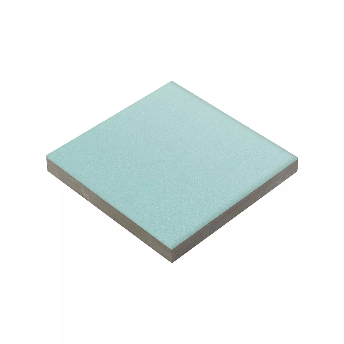 Grès Cérame Pleine Masse Carrelage Genexia Uni Turquoise Rosone 4,6x4,6cm