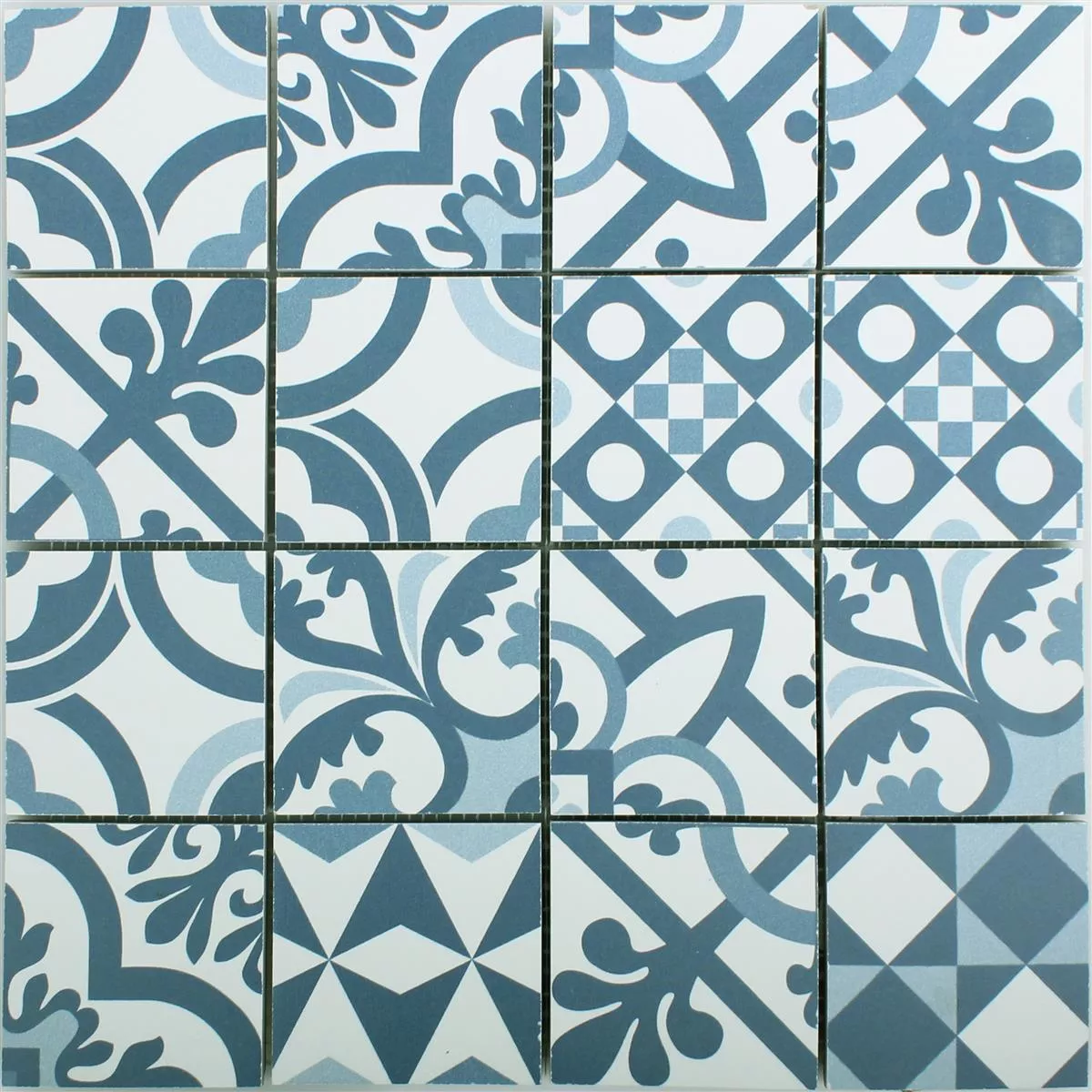 Keramički Mozaik Retro Pločice Utopia Plava R10/B