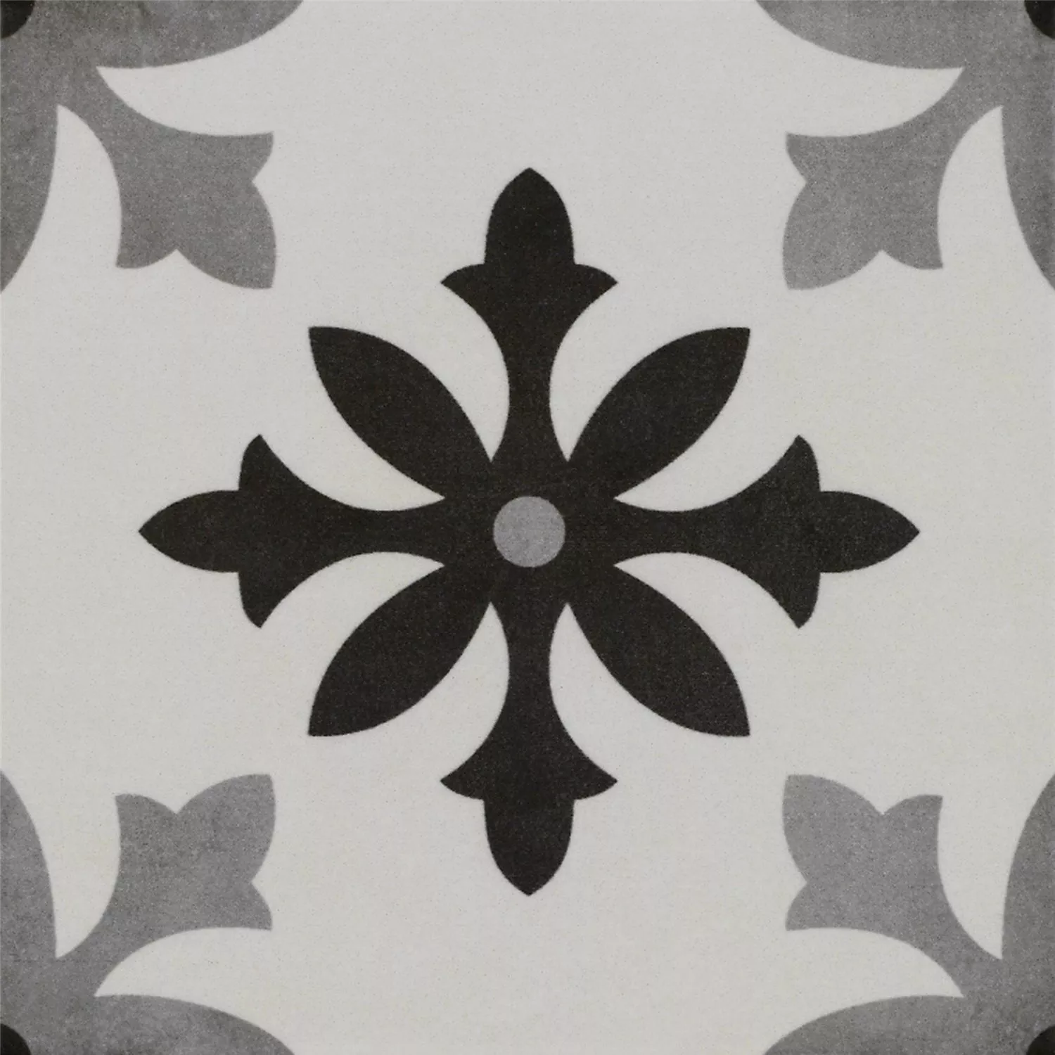 Vzhled Cementové Dlaždice Gotik Parodi 22,3x22,3cm
