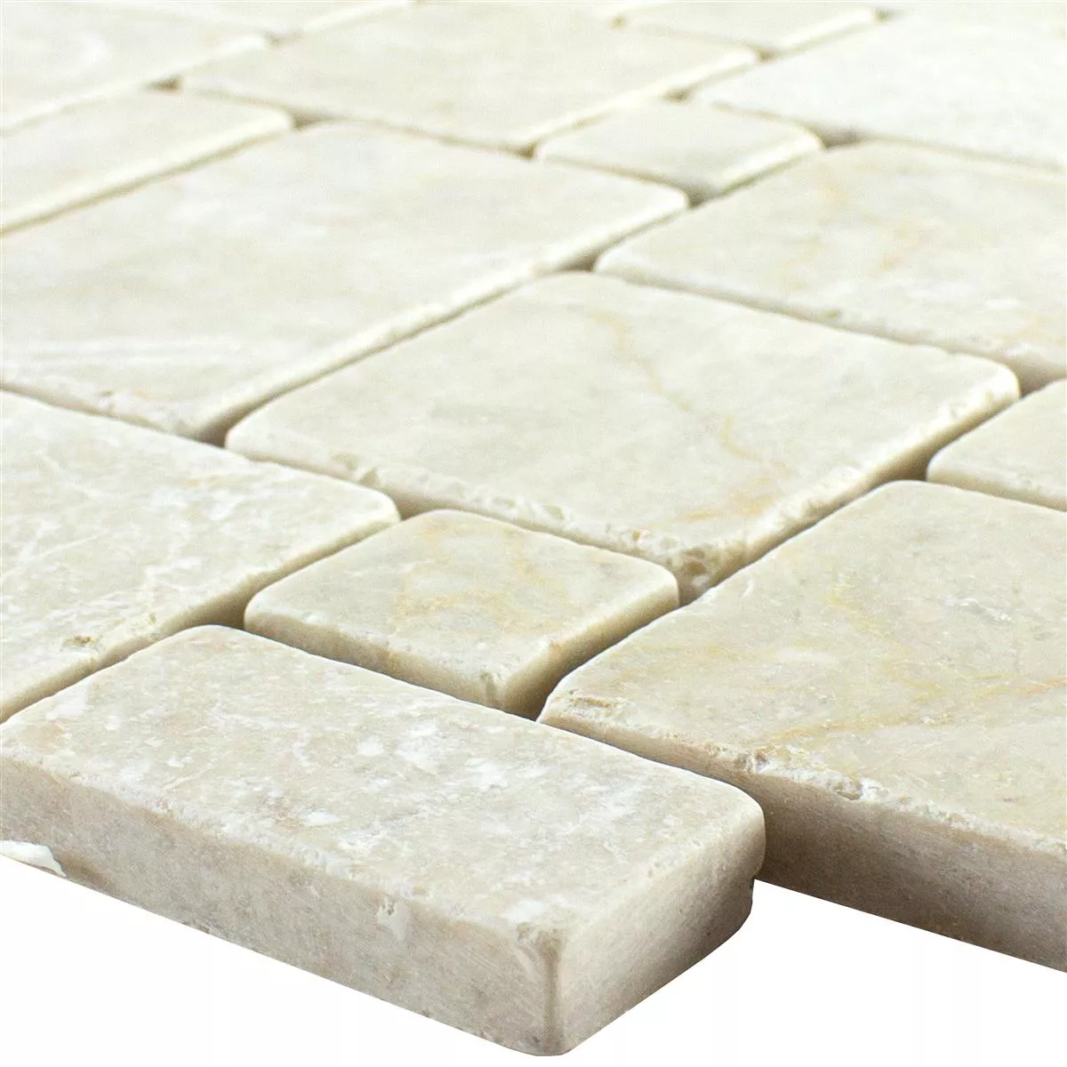Piatră Naturală Marmură Plăci De Mozaic Kilkenny Cream