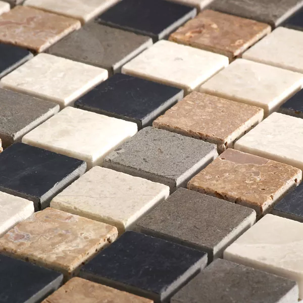Mosaic Tiles Marble 23x23x8mm Athen