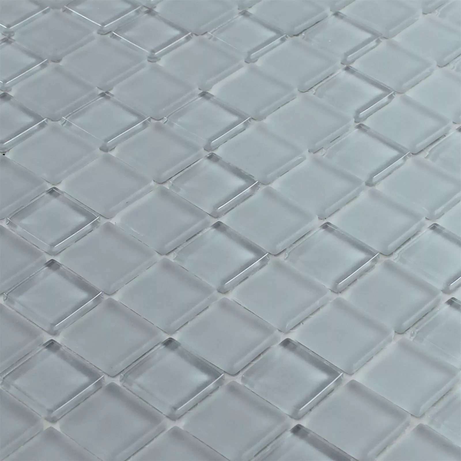 Muster von Glasmosaik Fliesen Medan Grau Selbstklebend