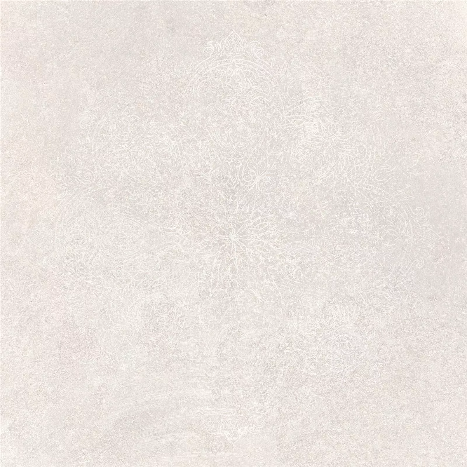 Floor Tiles Stone Optic Horizon Beige Decor Mandala
