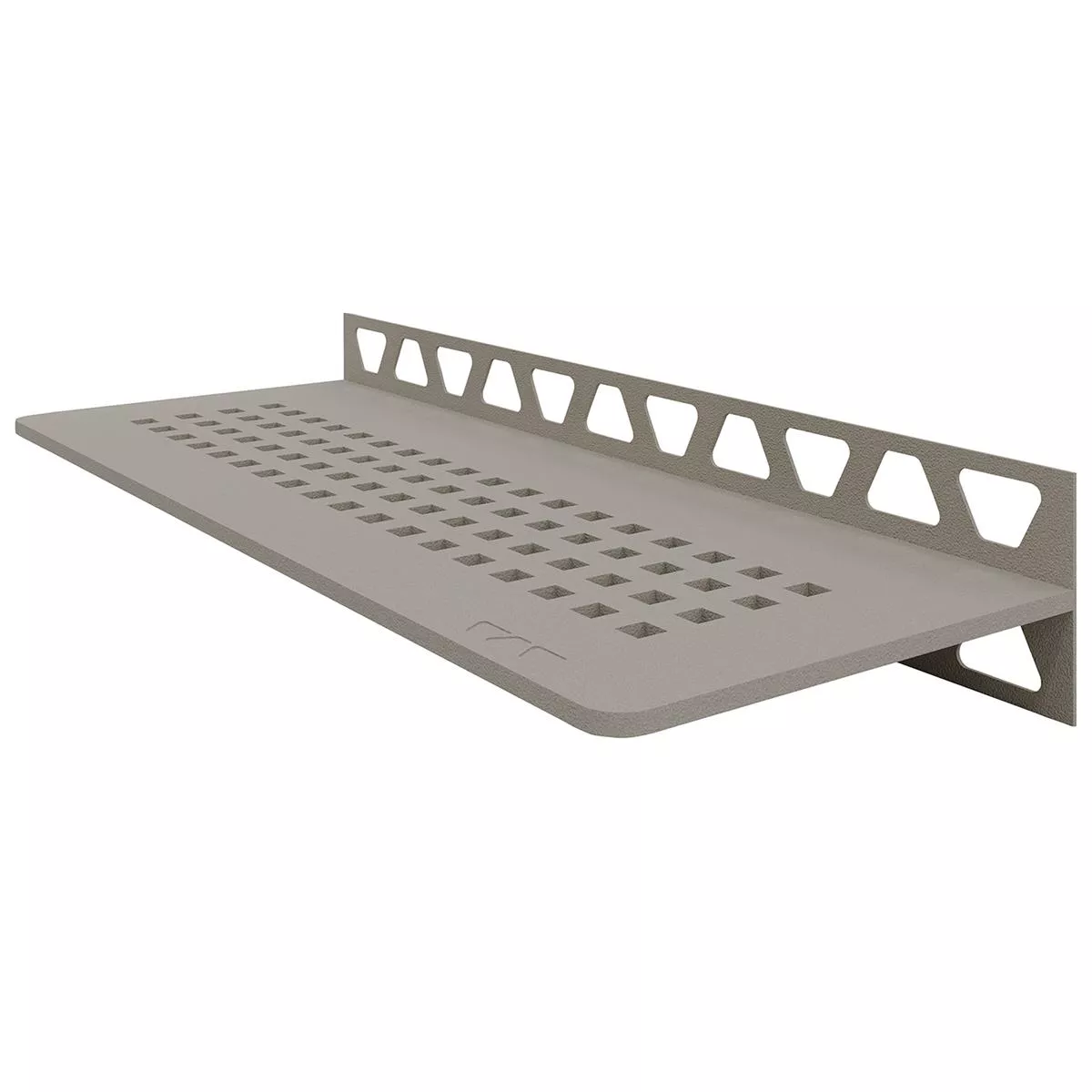 Shower shelf wall shelf Schlüter Rectangle 30x11.5cm Square Beige Shower shelf wall shelf Schlüter Rectangle 30x11.5cm Square Beige
