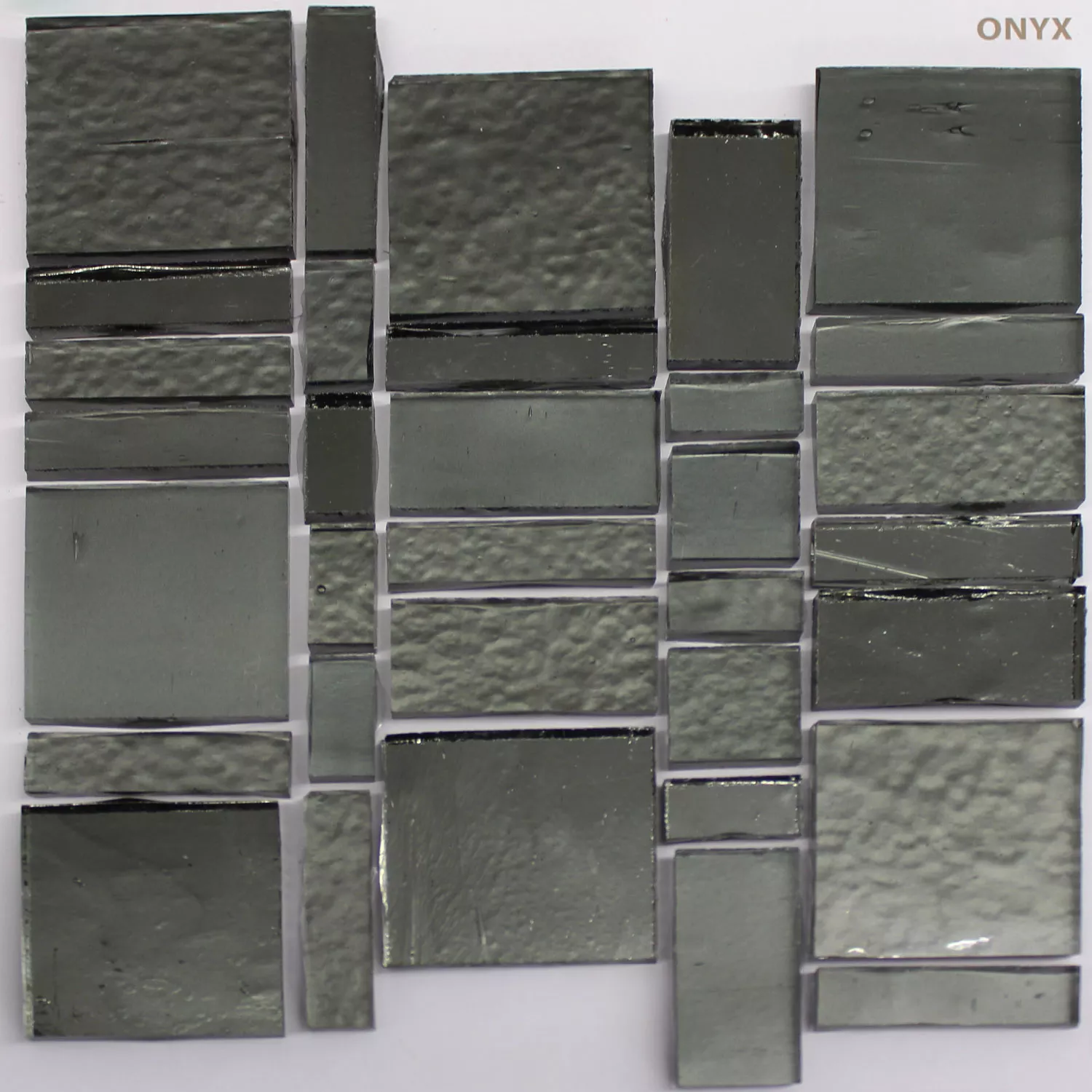 Glass Tiles Trend-Vi Mosaic Liberty Onyx