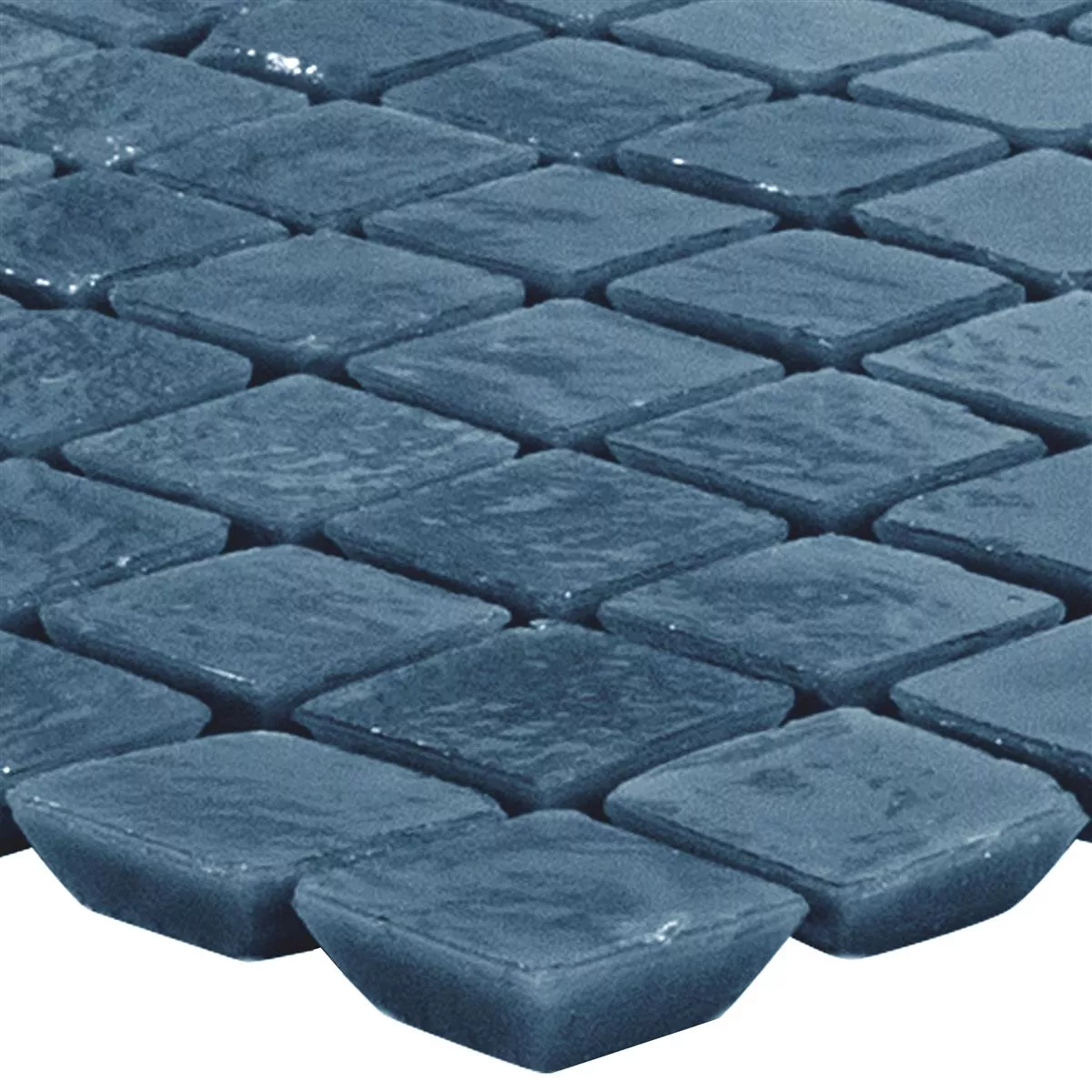 Glass Mosaic Tiles Havana Pacific Blue Glass Mosaic Tiles Havana Pacific Blue