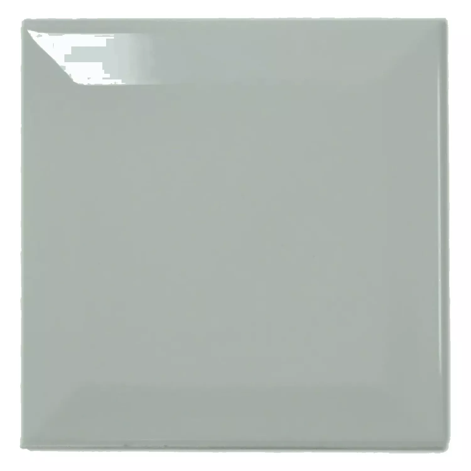 Metro tegel Groen Glanzend 10x10 cm Met Facet Catarina Alga