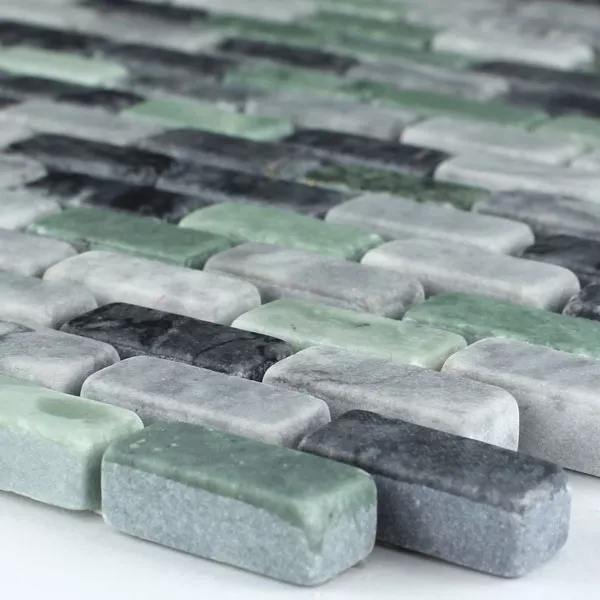 Sample Mosaic Tiles Marble Brick Jade Black Green