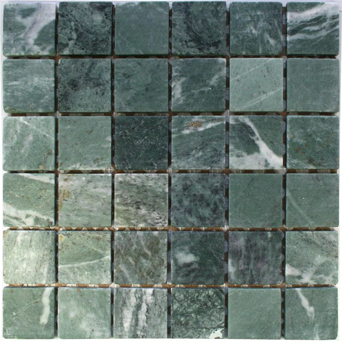 Mosaikfliesen Marmor 48x48x8mm Verde