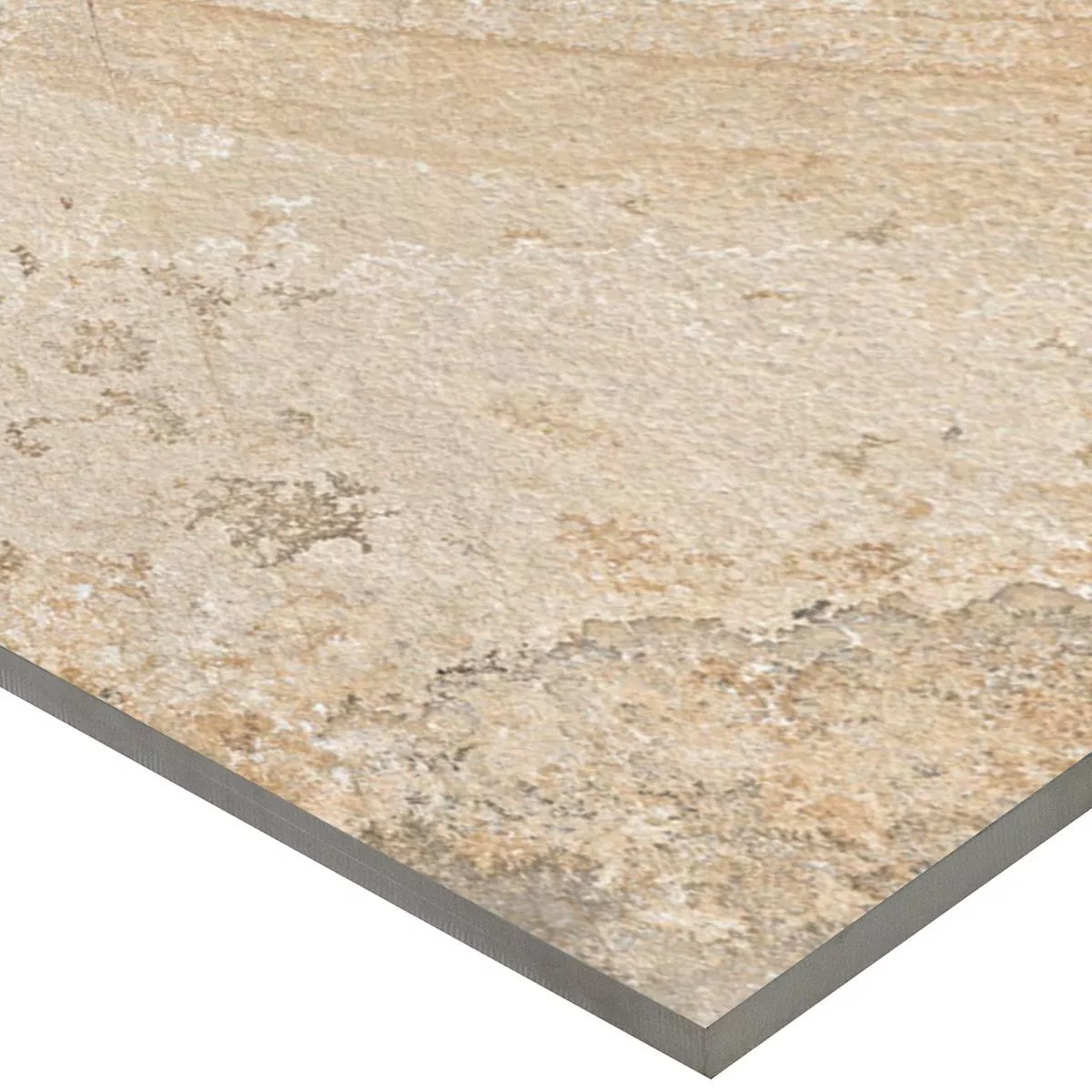 Terassin Laatat Posliinikivitavarat McClave Beige 60x60x2 cm