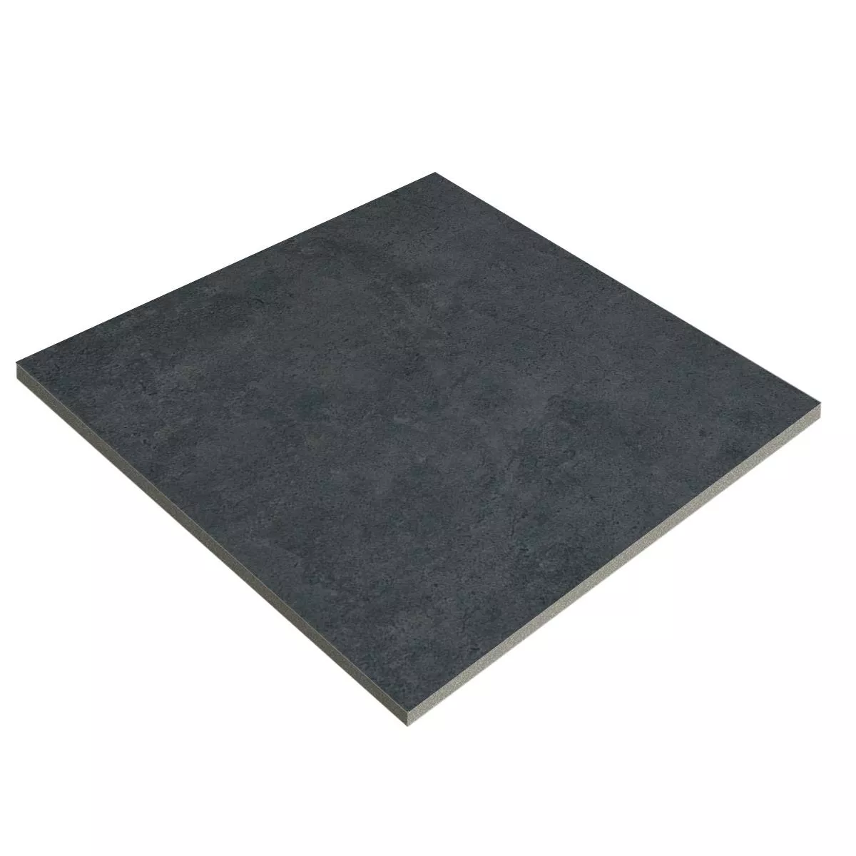 Dalles De Terrasse Grès Cérame Pleine Masse Petersburg Anthracite 60x60x2 cm