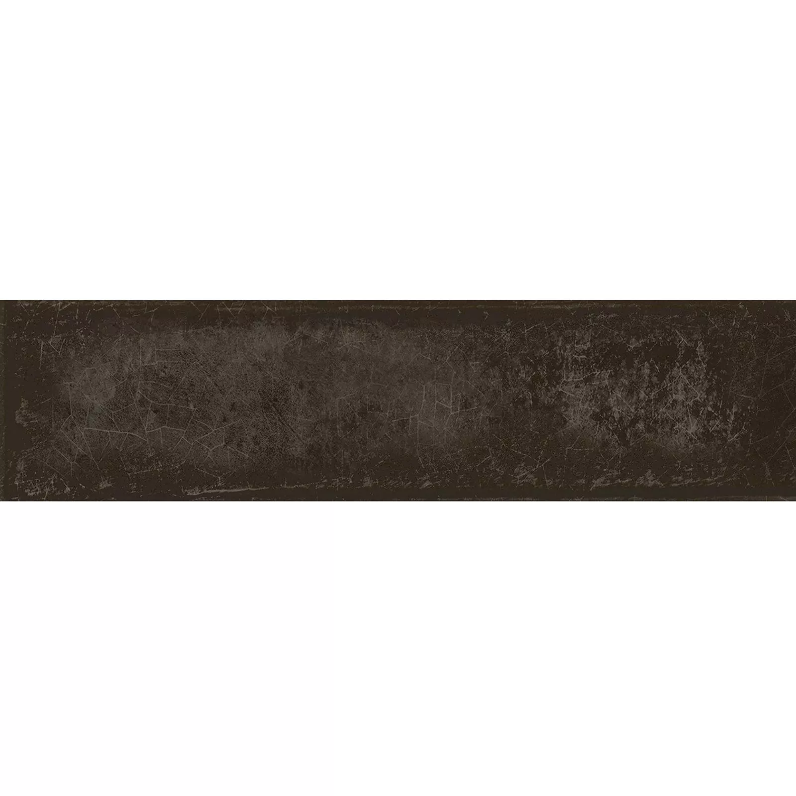 Carrelage Mural Maestro Ondulé Brillant Anthracite 7,5x30cm