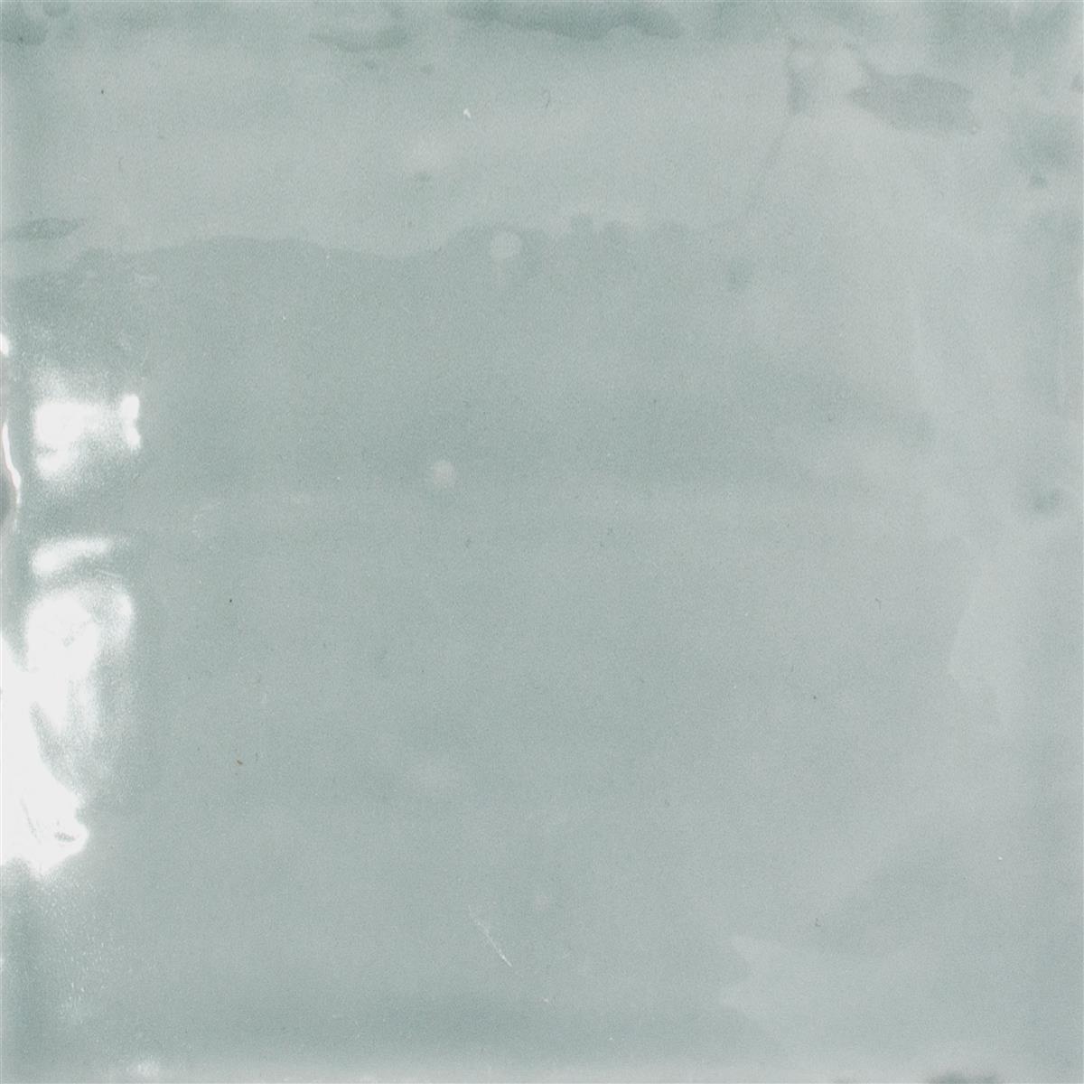 Wall Tiles Tamaris Eloy Glossy Waved Sky Blue 13x13cm 