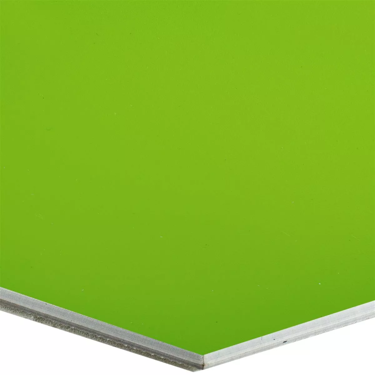 Vinyl Hexagon Wall Tile Century Self Adhesive Green