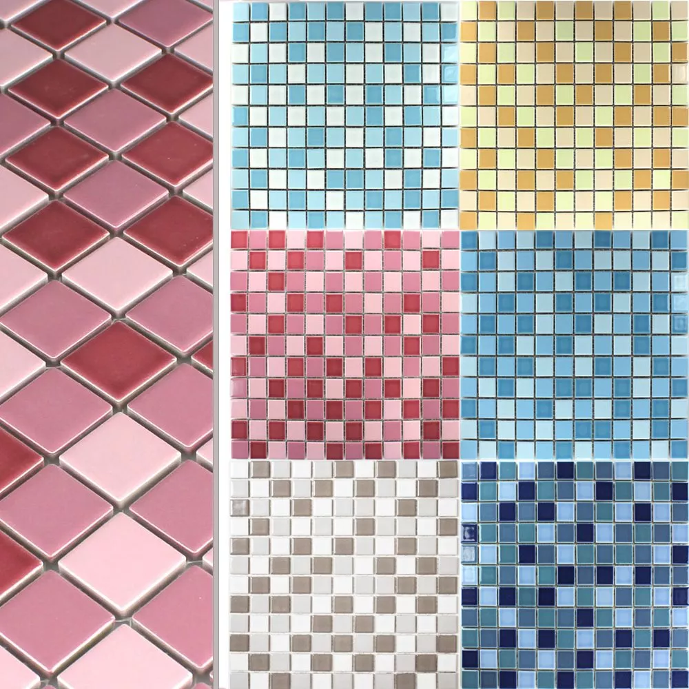 Mosaic Tiles Ceramic  Glossy