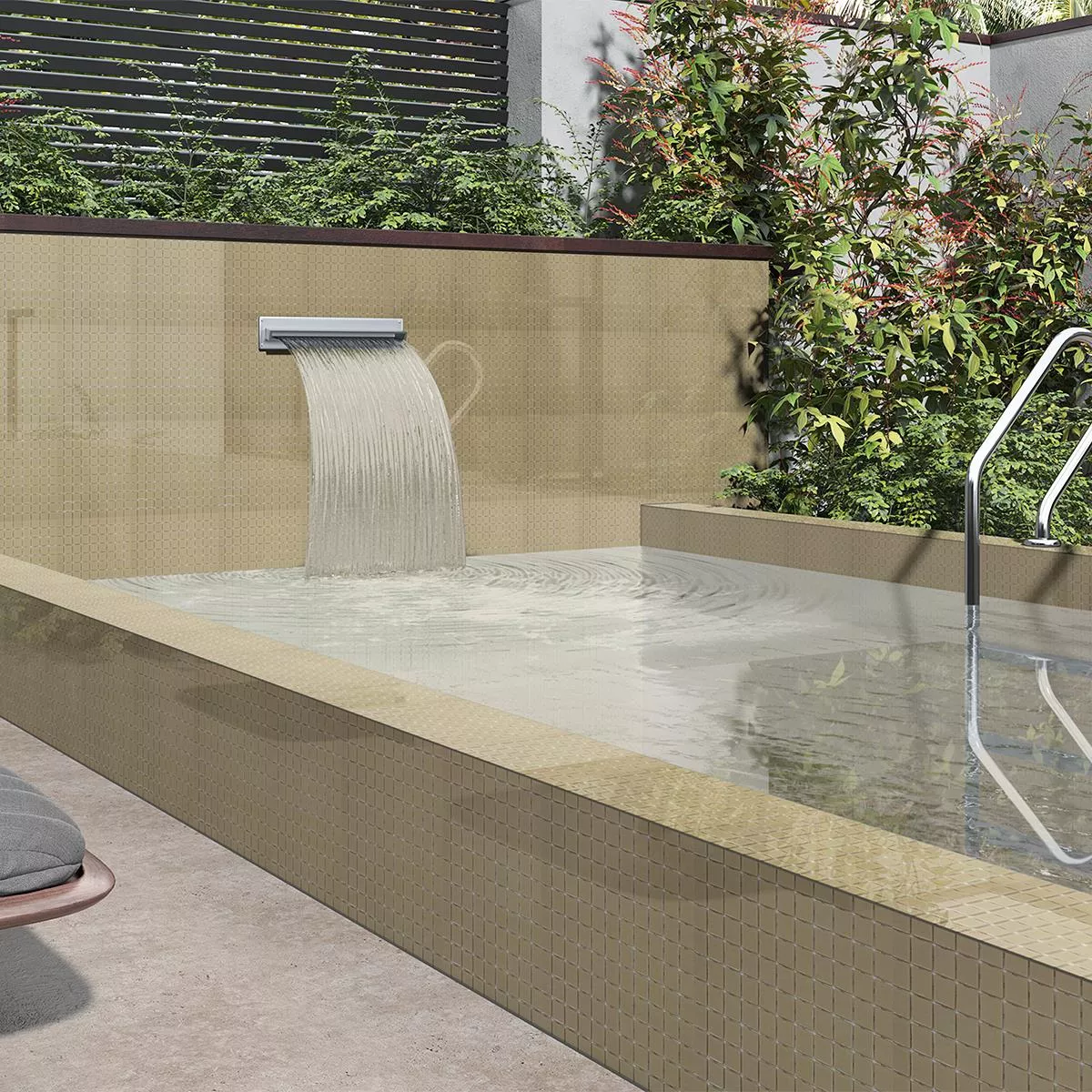 Lasi Uima Allas Pool Mosaiikki Venetia Beige