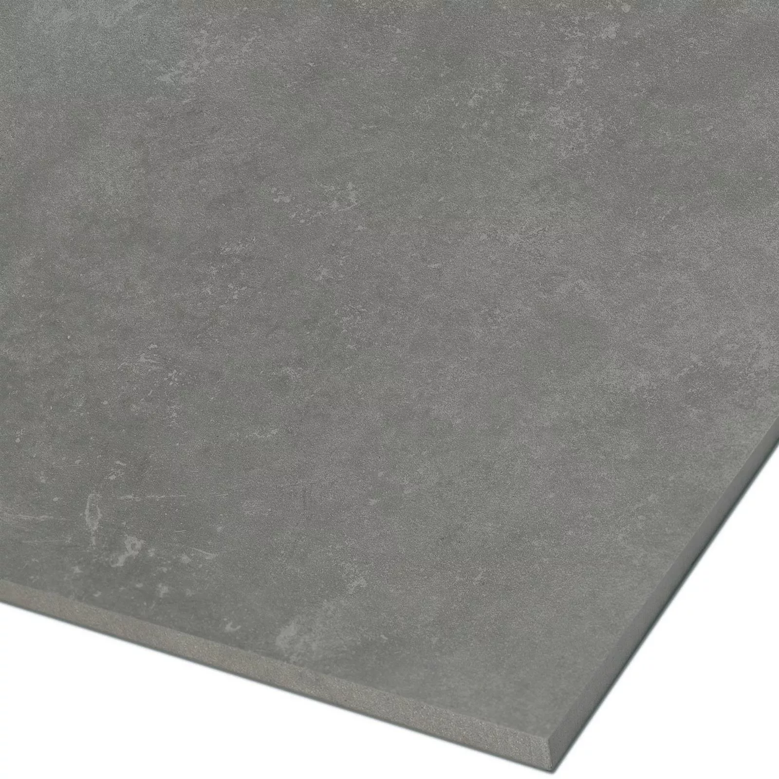 Échantillon Carrelage Sol Et Mur Optique De Ciment Nepal Slim Gris Foncé 30x60cm