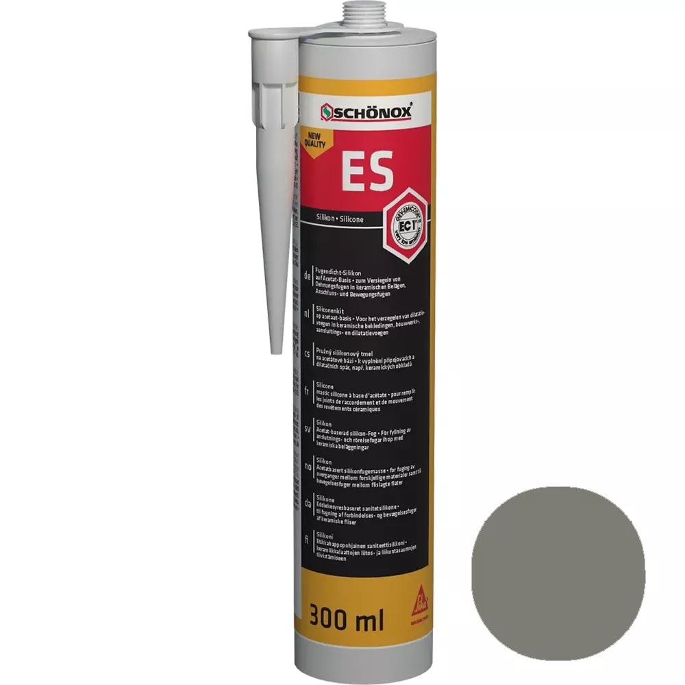 Schönox ES gray joint seal silicone (300ml)
