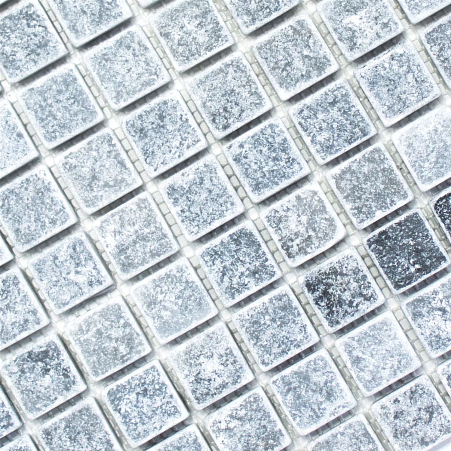 Marmură Plăci De Mozaic Bardiglio Negru Gri 23