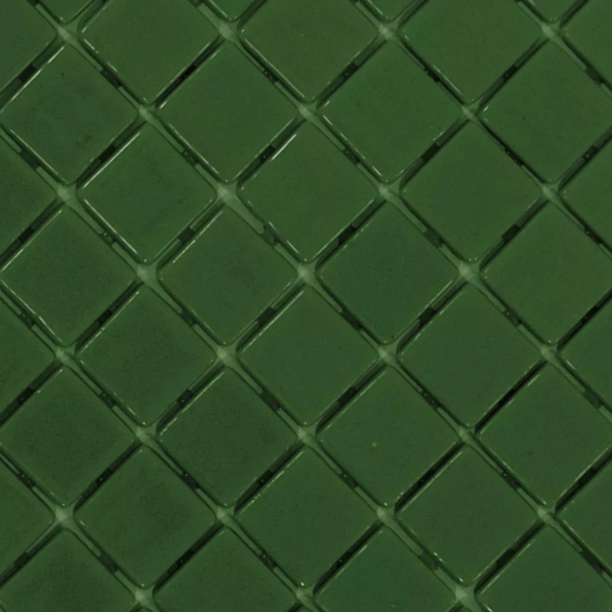 Glass Swimming Pool Mosaic Venetia Dark Green