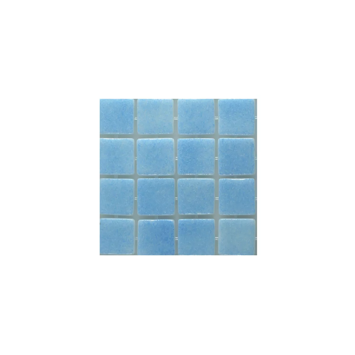 Model din Sticlă Piscina Mozaic Lagune R11C Albastru Deschis