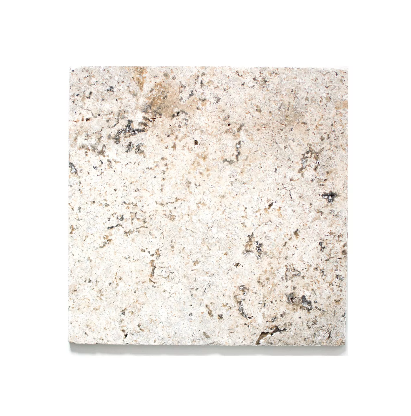 Πλακάκια Aπό Φυσική Πέτρα Είδος Ασβεστόλιθου Nestor Ασήμι 30,5x30,5cm