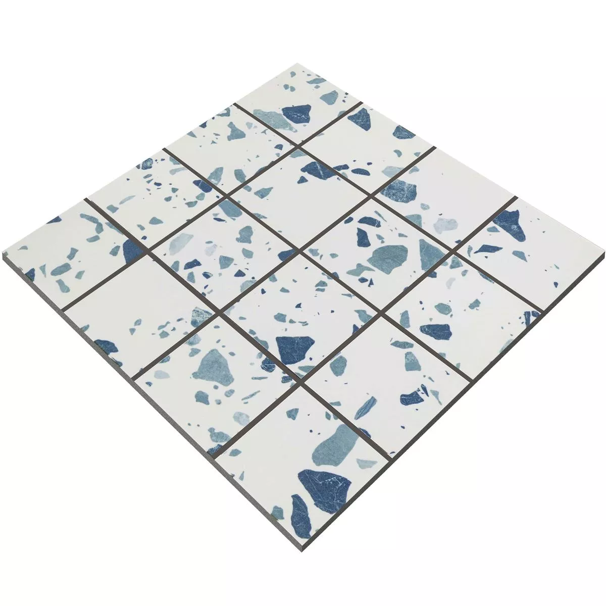 Mosaico Cerâmico Azulejos Liberty Azul 73x73mm
