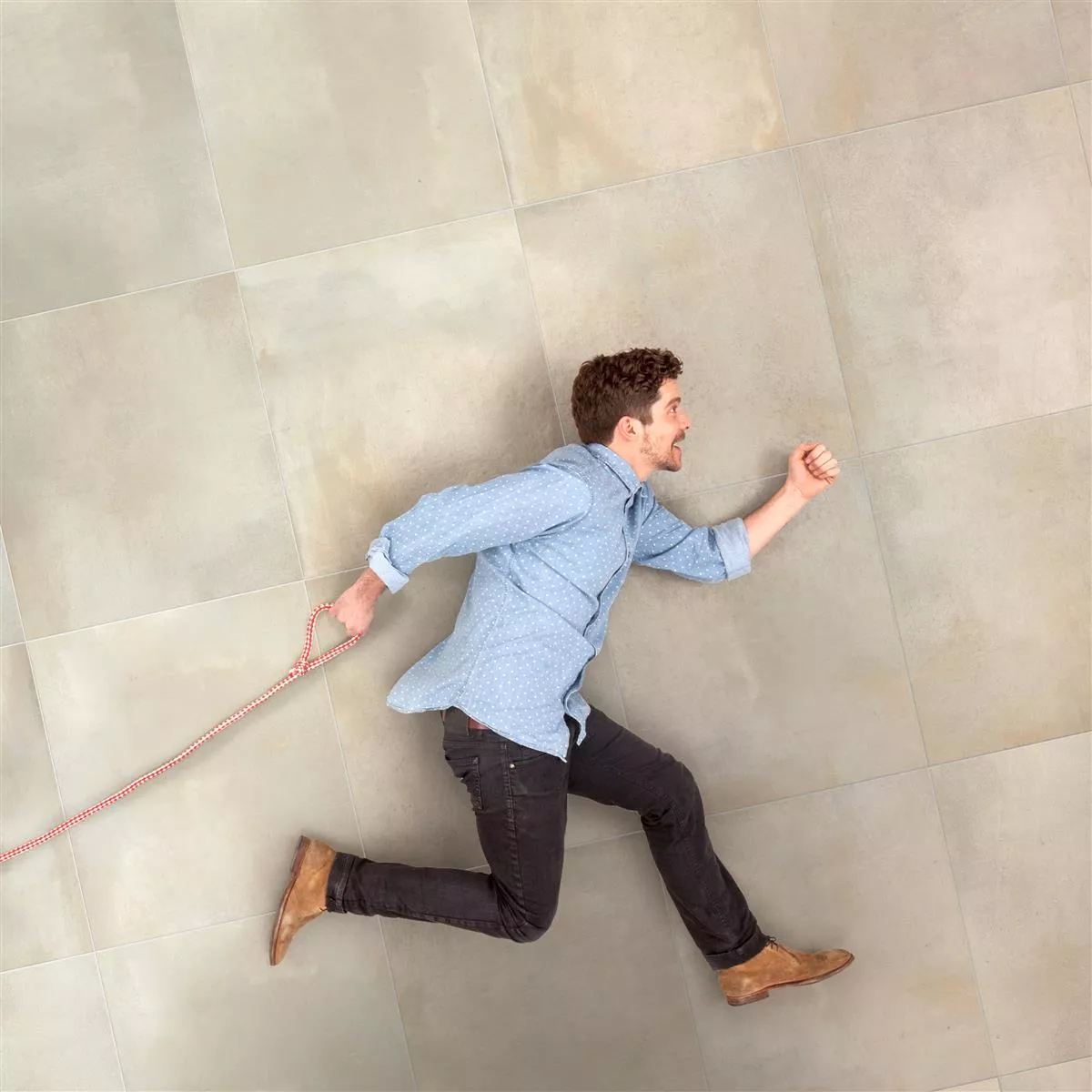 Floor Tiles Brazil Beton-Optic Beige 30x60cm