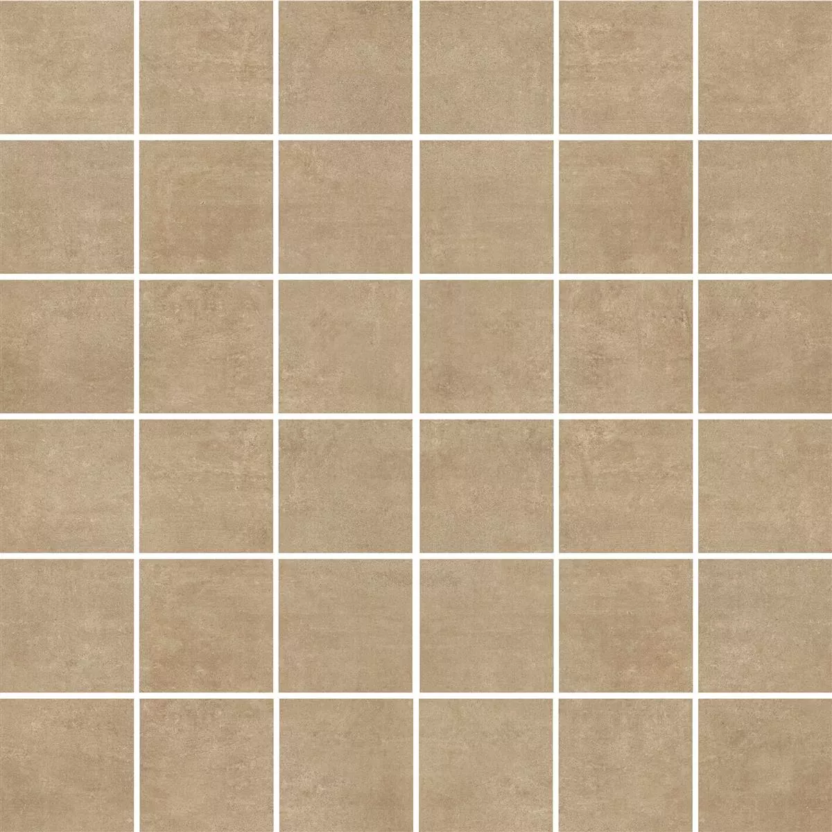 Mosaic Tiles Cairo Taupe Square 6mm Mosaic Tiles Cairo Taupe Square 6mm