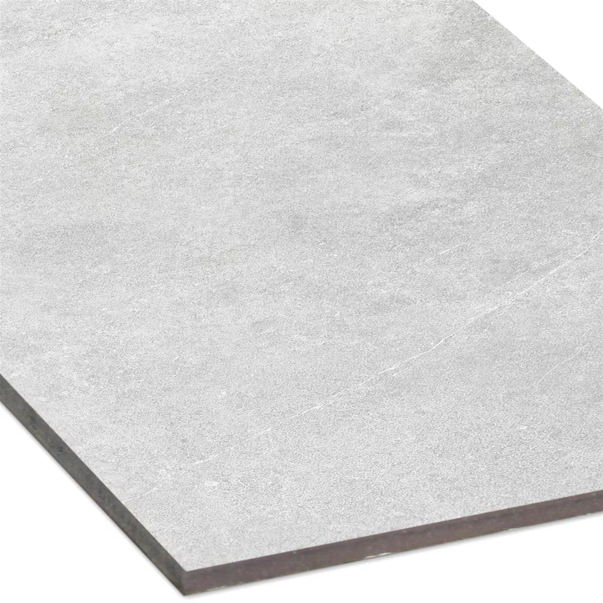 Sample Floor Tiles Montana Unglazed Light Grey 30x60cm / R10B