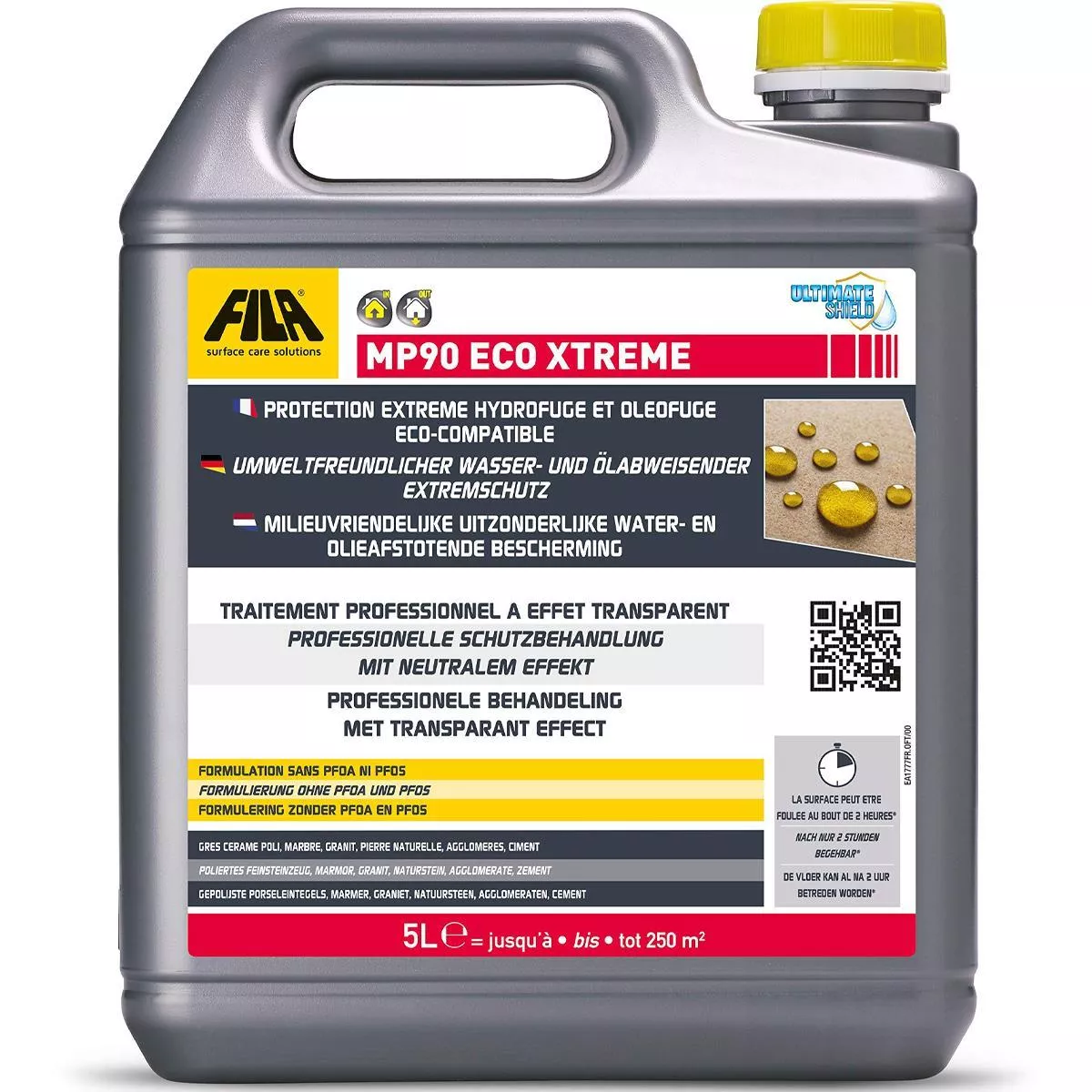 Fila MP90 ECO XTREME Vann- og oljeavvisende ekstrem beskyttelse 5 L Fila MP90 ECO XTREME Vann- og oljeavvisende ekstrem beskyttelse 5 L
