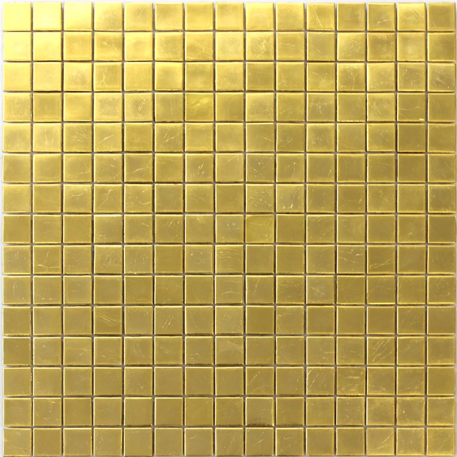 Mozaik Csempe Trend-Vi Üveg Aranylemez 24 Karát 2x2cm