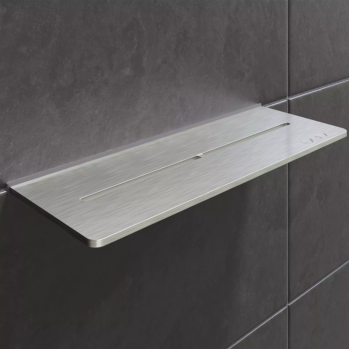 Shower shelf wall shelf Schlüter rectangle 30x11,5cm Pure Grey