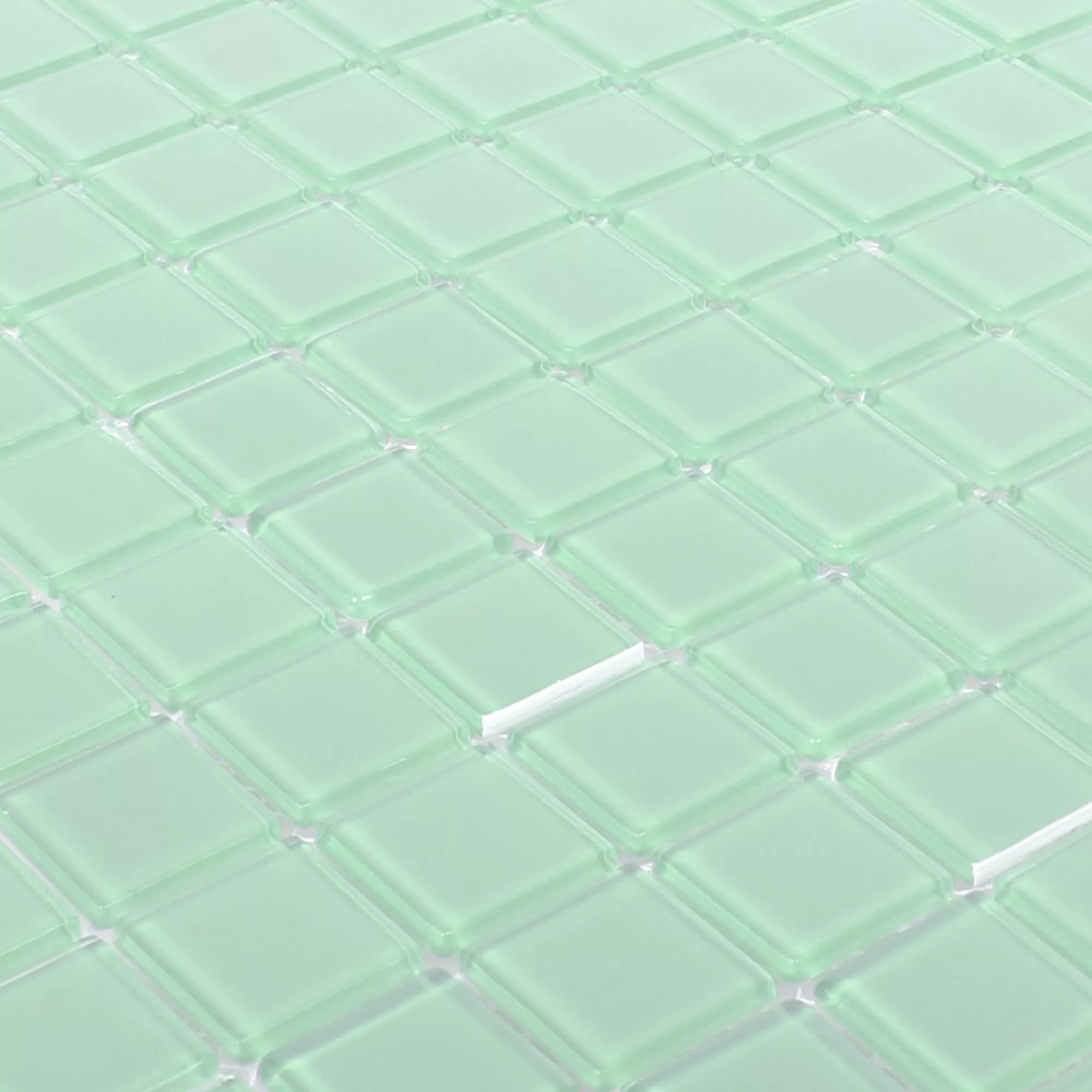 Üvegmozaik Csempék Florida Világos Zöld
