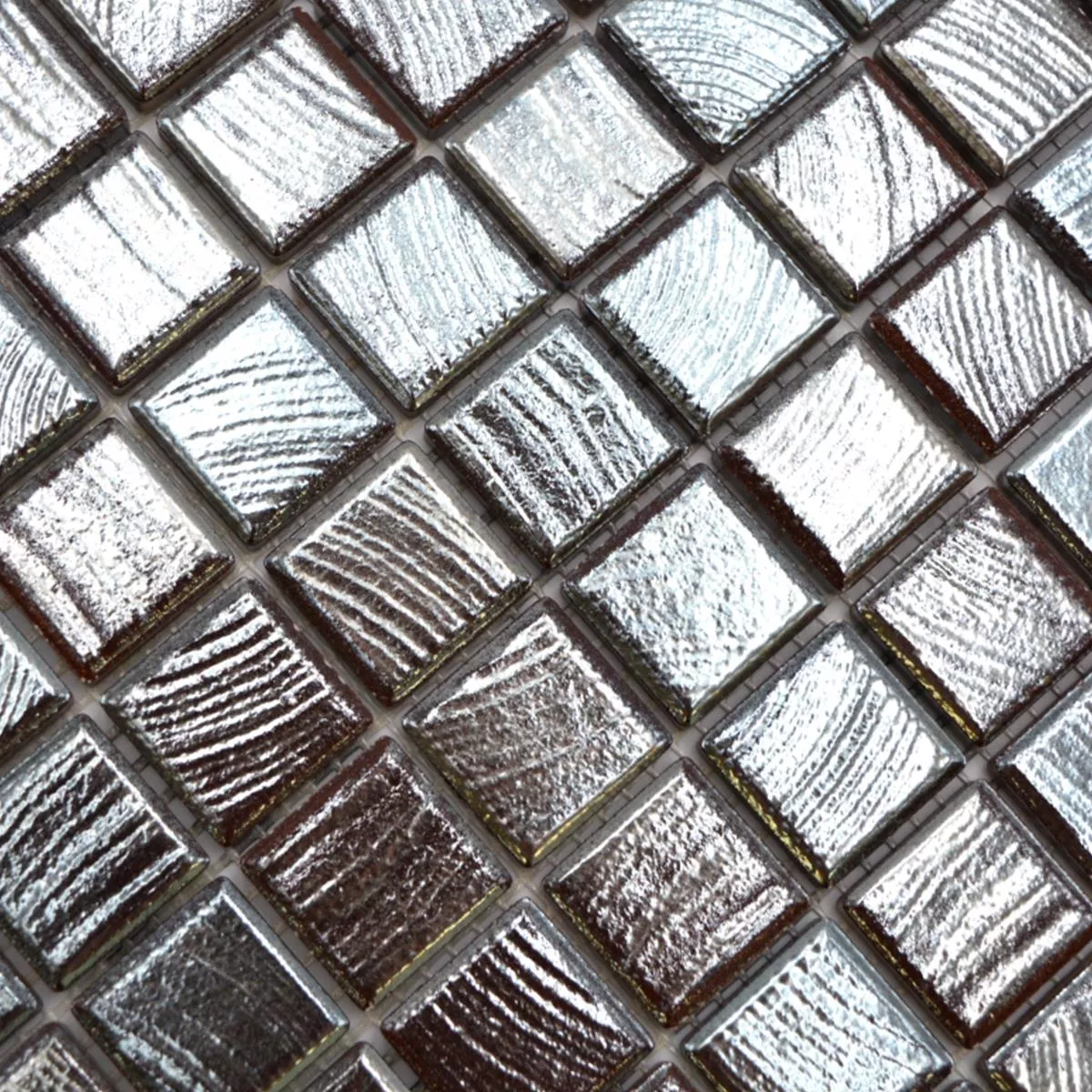 Ceramic Mosaic Tiles Oraklia Silver