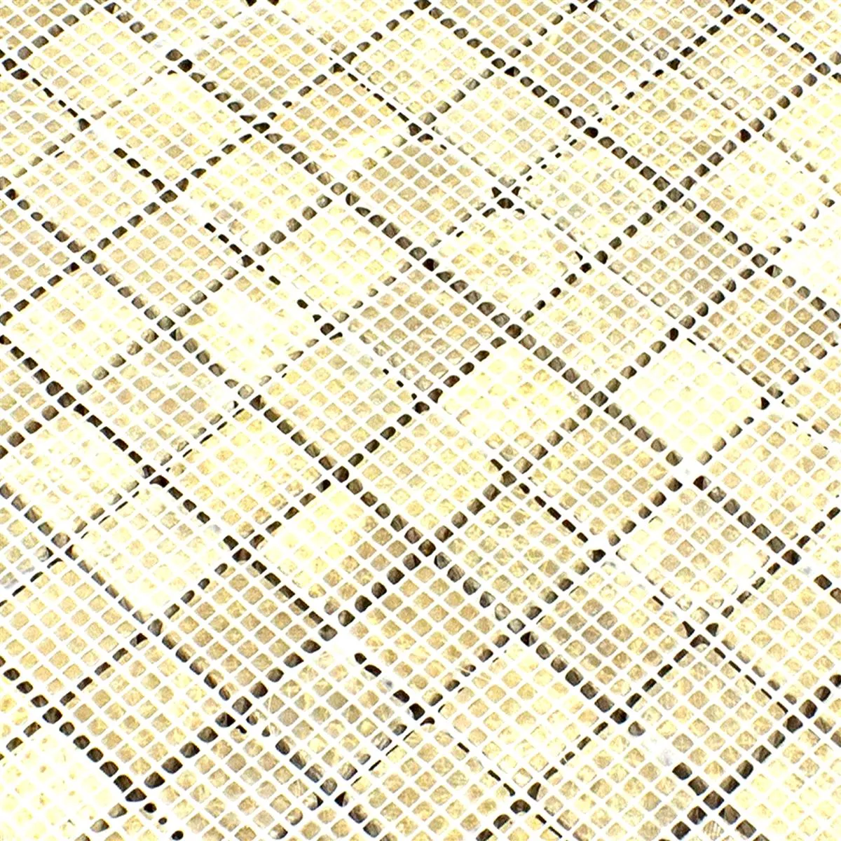 Muster von Marmor Naturstein Mosaik Fliesen Lorentes Hellbraun Mix