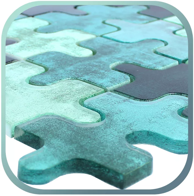 Glass Mosaic Mix 8mm Glass Mosaic Mix 8mm