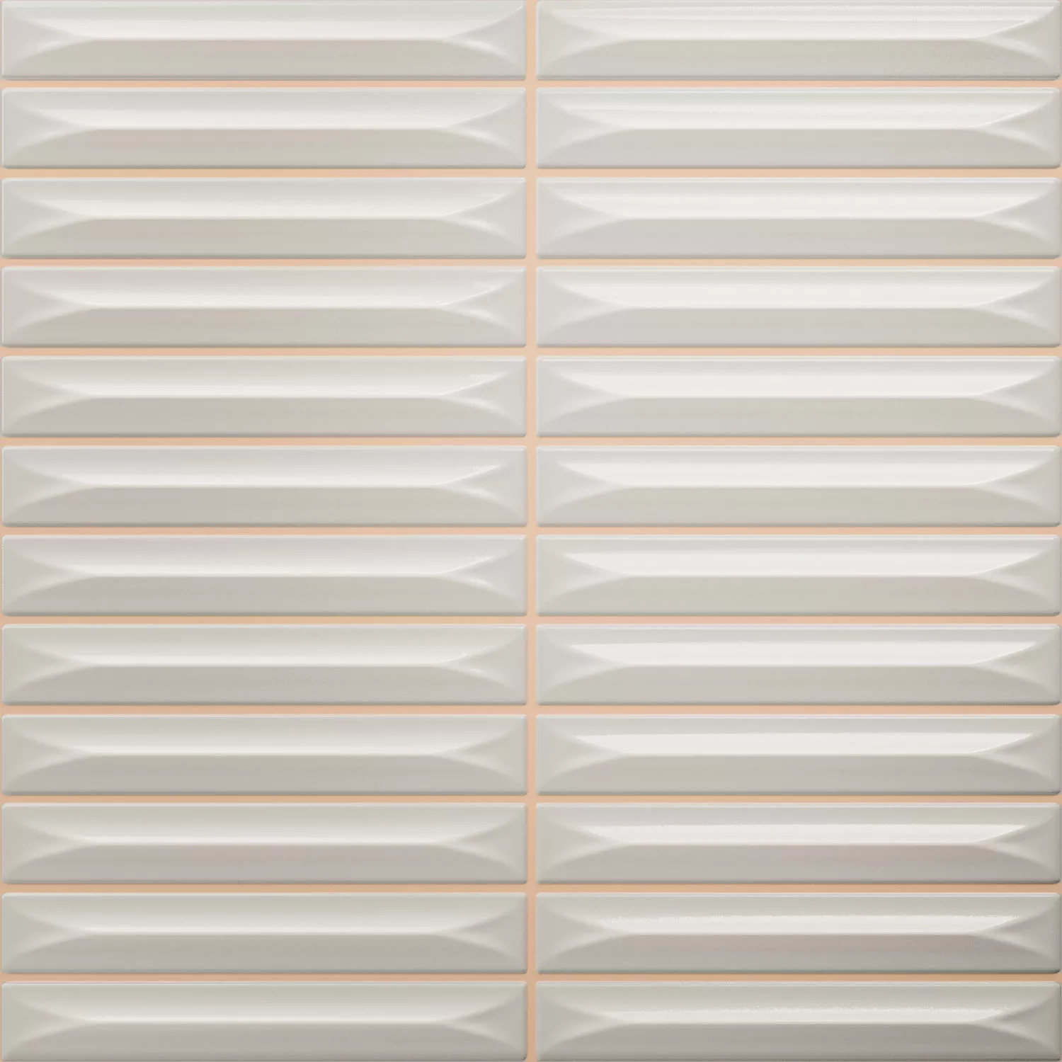 Bevel Argint Strălucitor Tijă 20x20 cm