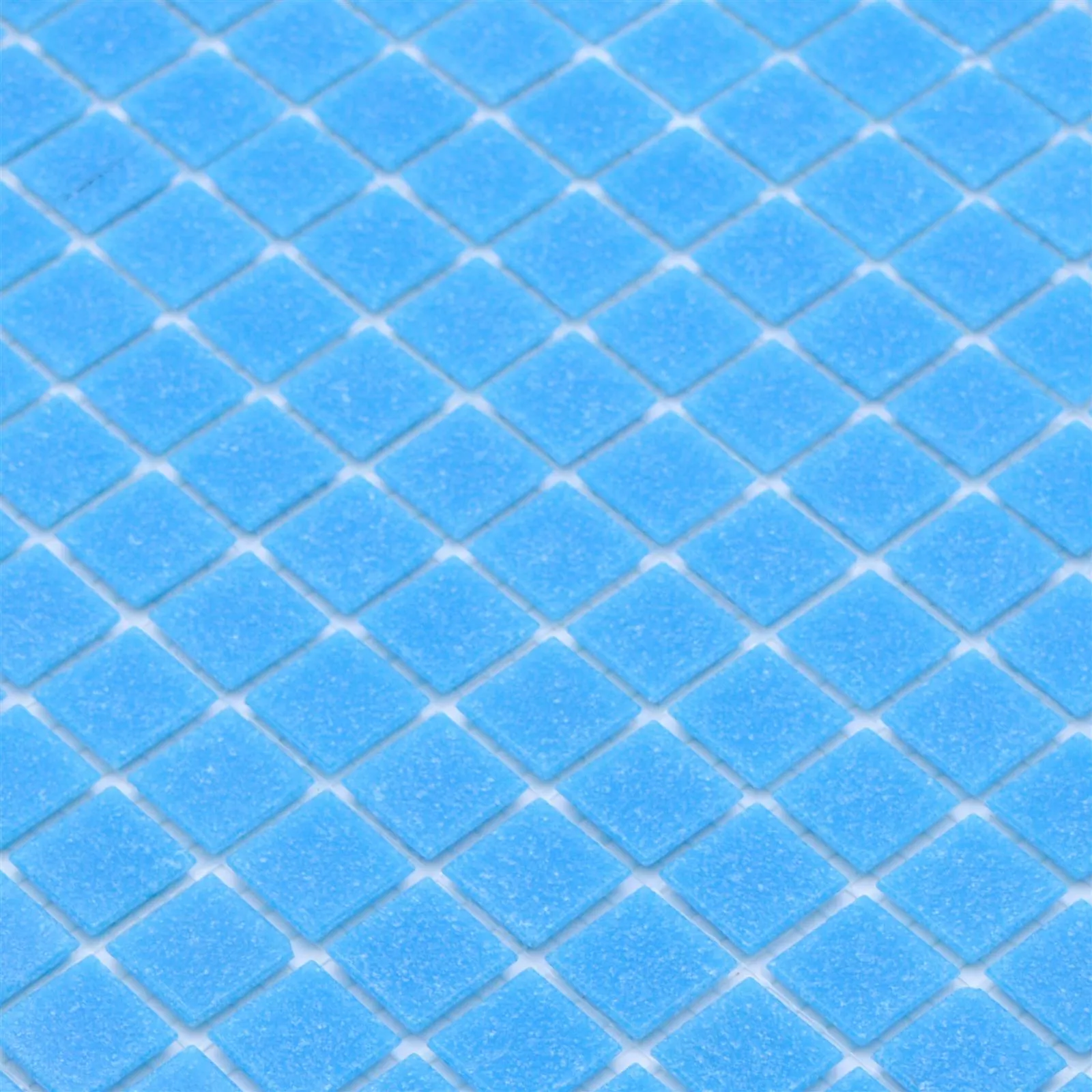 Model din Piscina Mozaic North Sea Turcoaz Albastru Uni