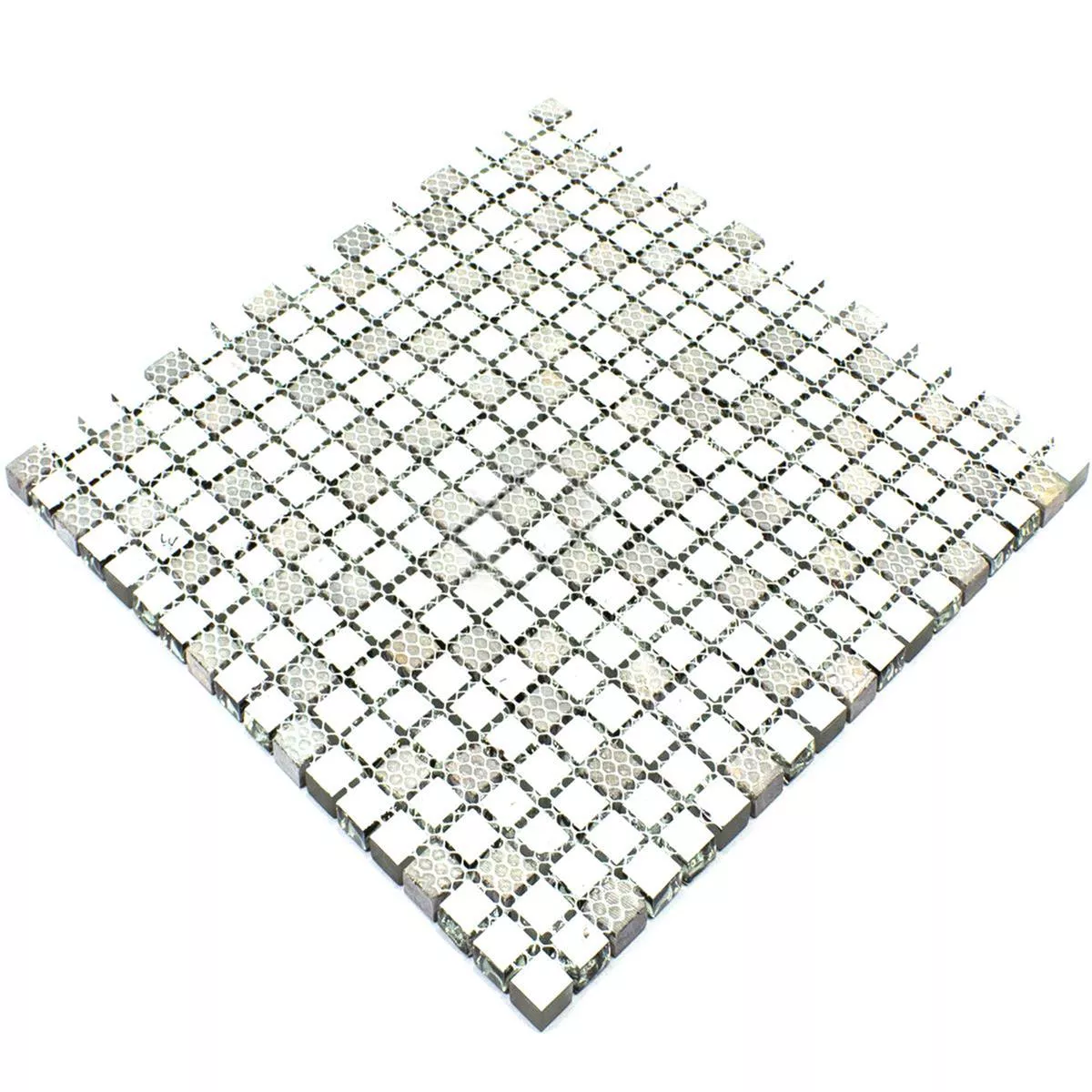 Mønster fra Glass Marmor Mosaikkfliser Kingsburg Brun Mix