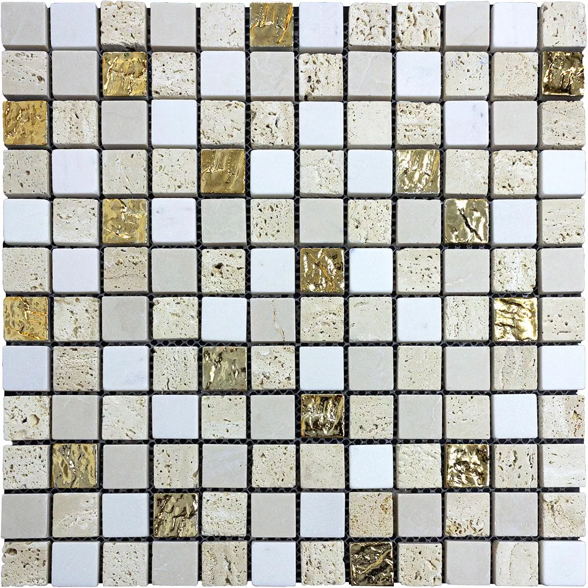 Marmură Mozaic Din Piatra Naturala Gresie Limonello Aur Cremă