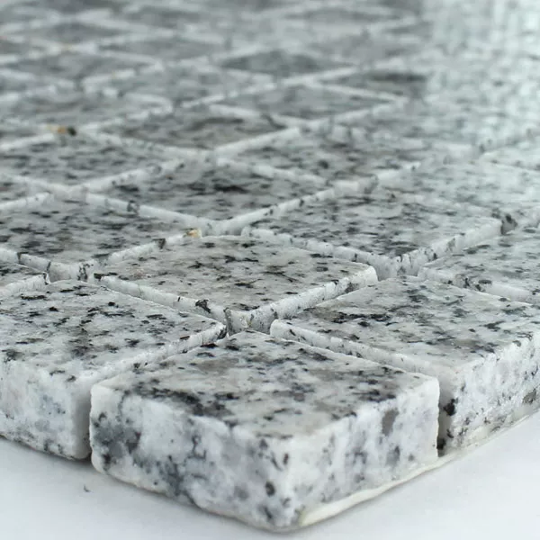 Mosaico Granit 23x23x8mm Kashmir Bianco