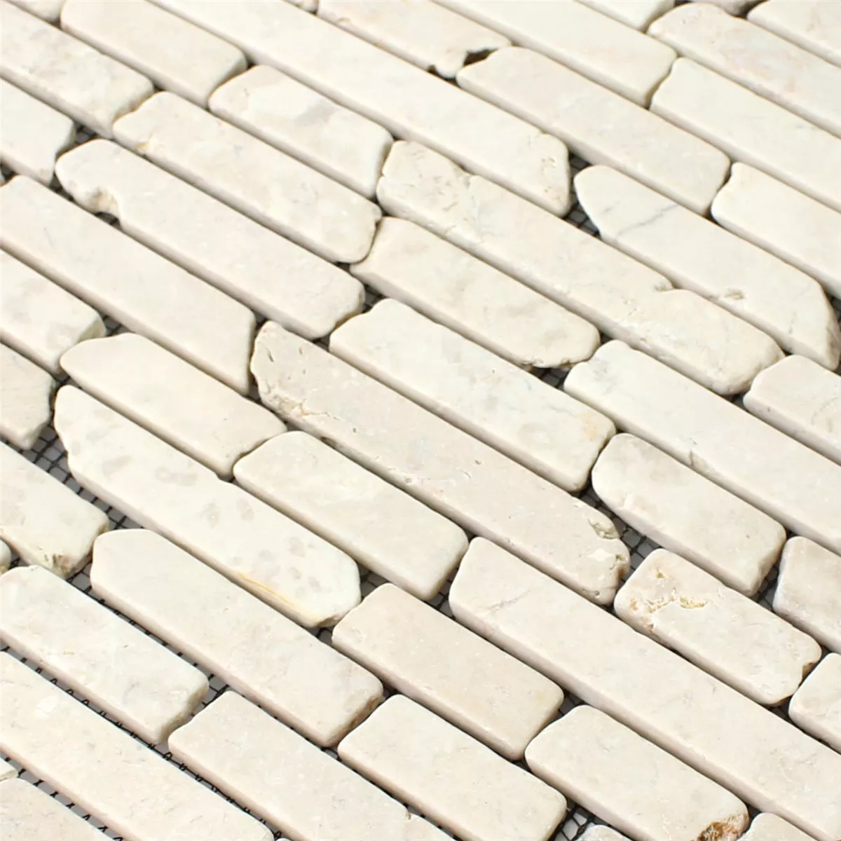 Sample Mosaic Tiles Marble Biancone