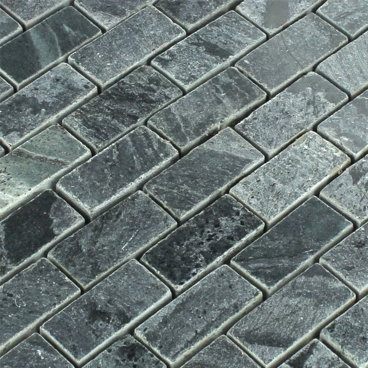 Mozaika Kwarcyt Kamień Naturalny Polerowany 25x50x10mm