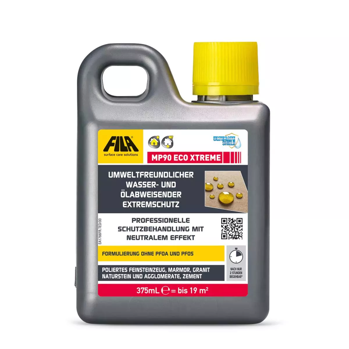Fila MP90 ECO XTREME Vann- og oljeavvisende ekstrem beskyttelse 375 ml Fila MP90 ECO XTREME Vann- og oljeavvisende ekstrem beskyttelse 375 ml