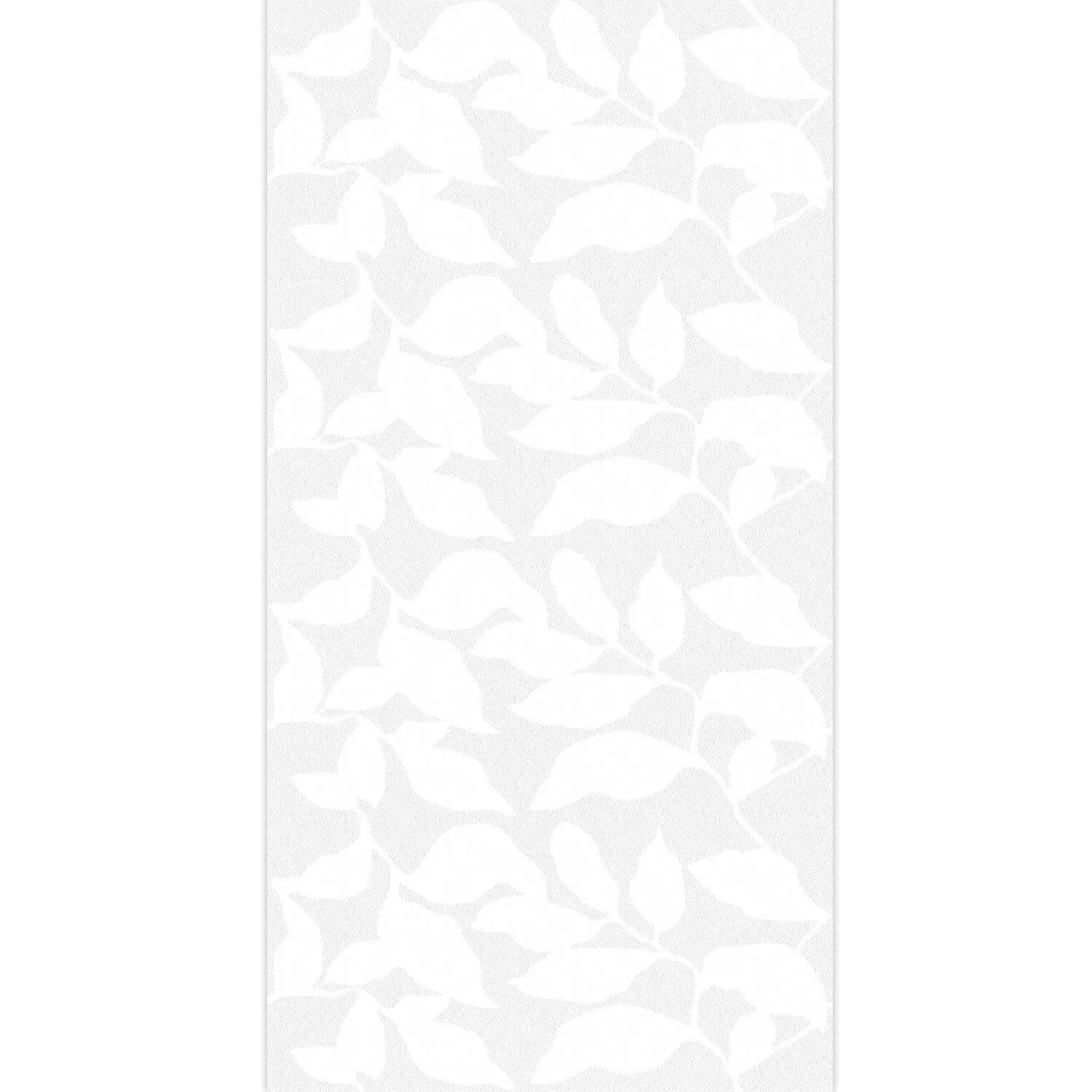 Wall Tiles Vulcano Floral Decor Rectified White 60x120cm