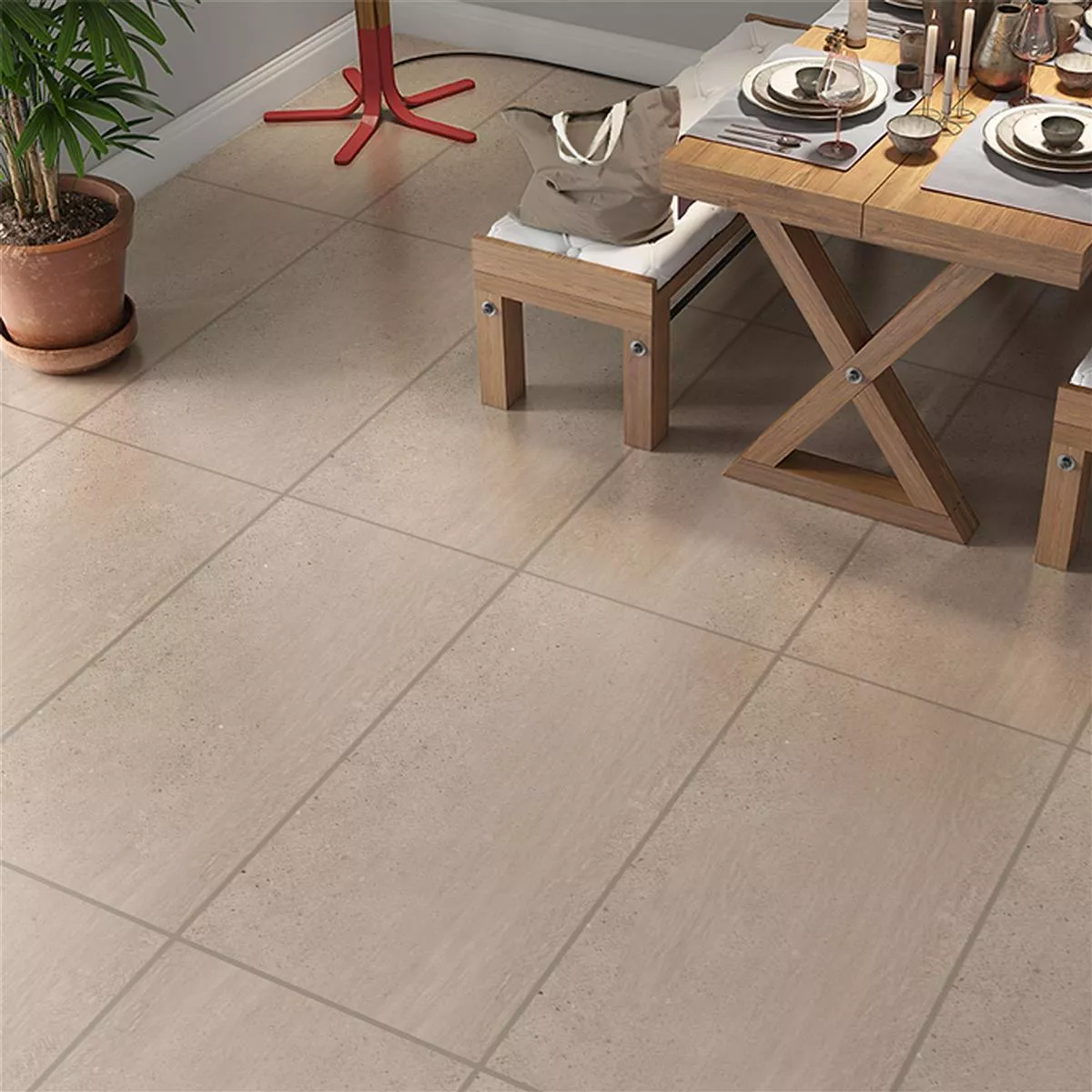 Sample Floor Tiles Darazo Wood Optic 30x60cm Beige